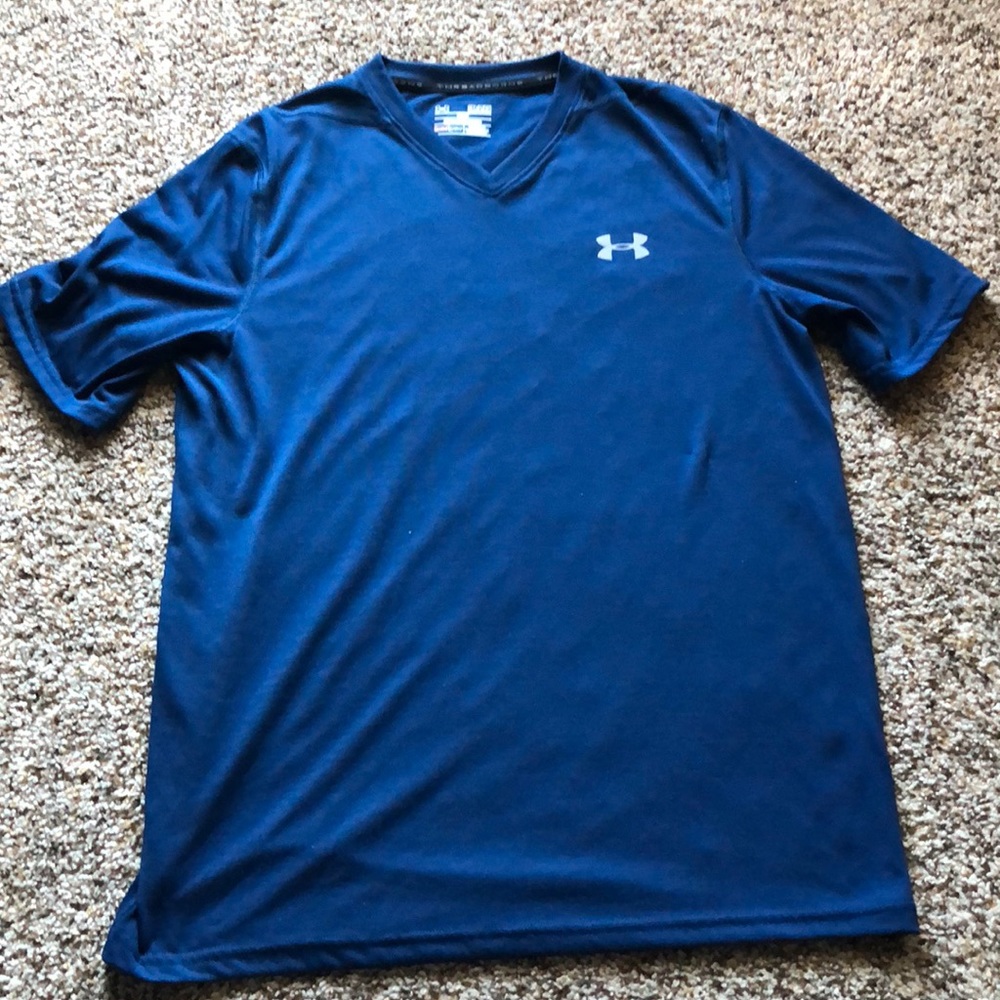 Brand new Under Armour men’s heat gear tee in navy